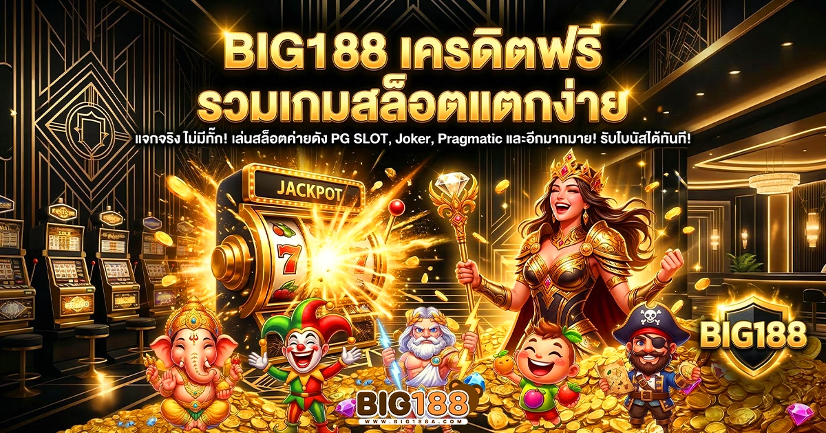 big188 เครดิตฟรี รวมเกมสล็อตแตกง่าย